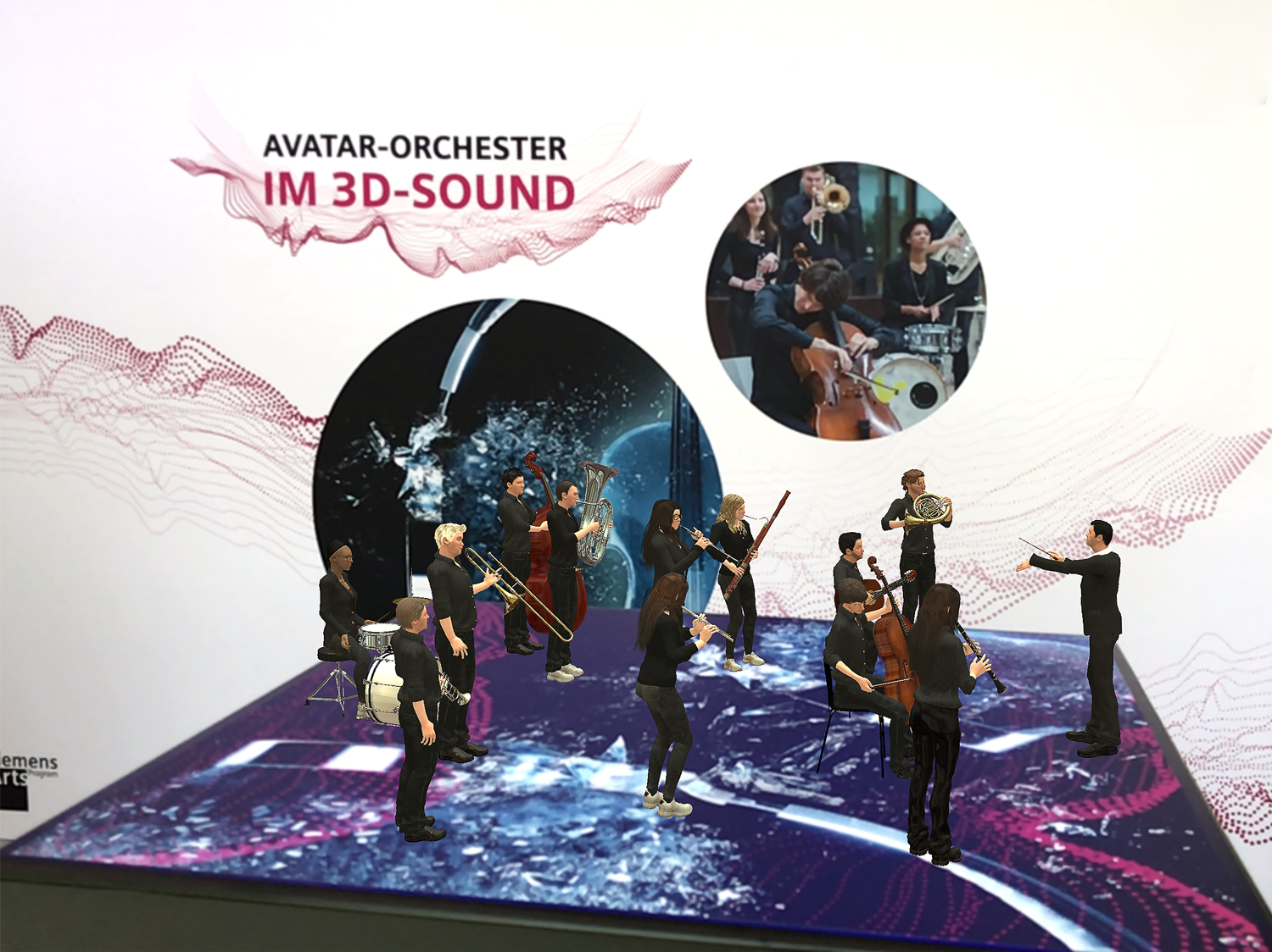 Das Avatar-Orchester des Siemens Arts Program revolutioniert die Art und Weise, in der wir ein Konzert erleben.