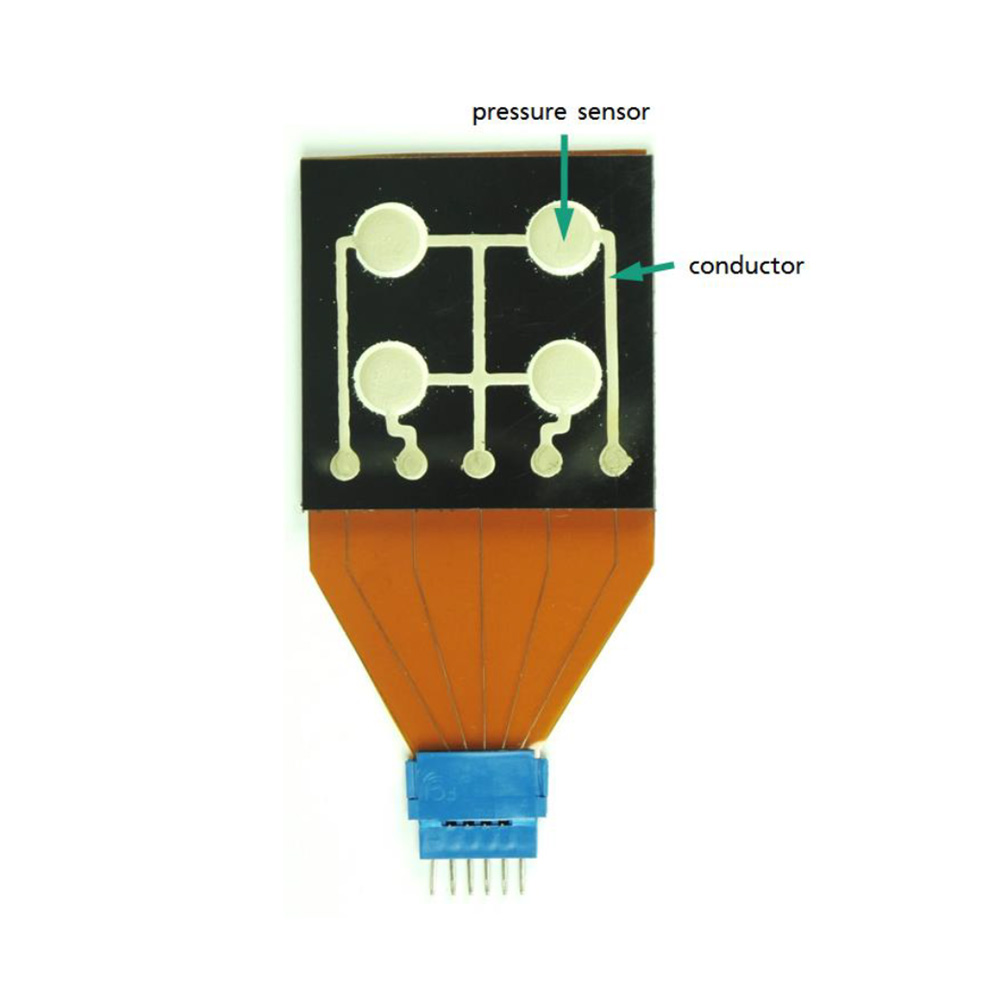 Gedruckter Drucksensor und Leiterbahn aus Silberpaste für Autotürbedienelemente