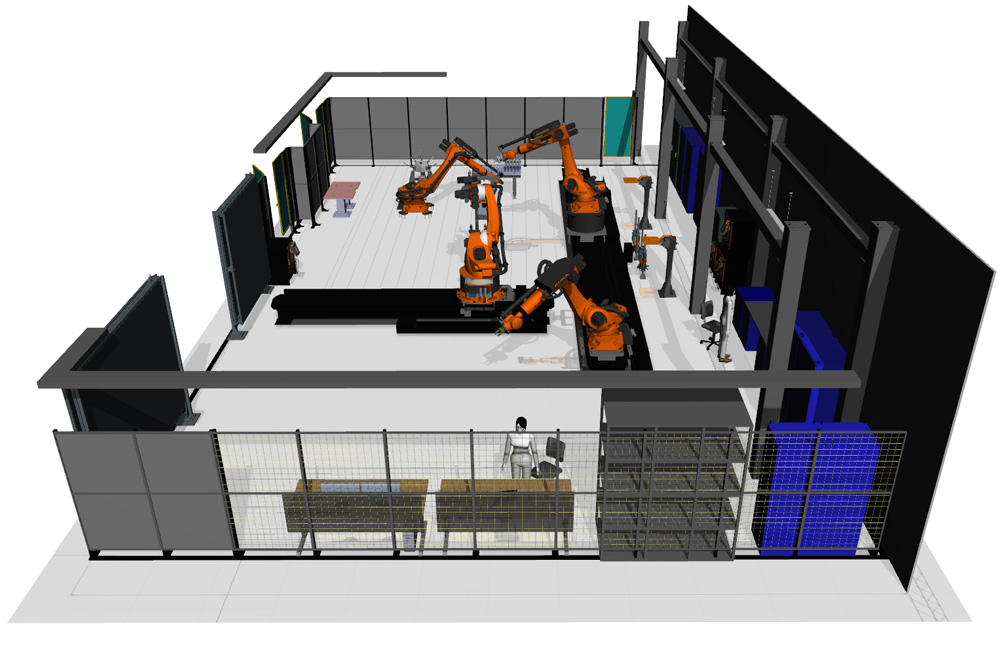 Ansicht 2 über den digitalen Zwilling von REAL-M